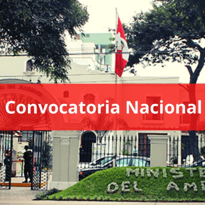 Convocatorias para empleos del Ministerio del Ambiente